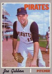 1970 Topps Baseball Cards      517     Joe Gibbon